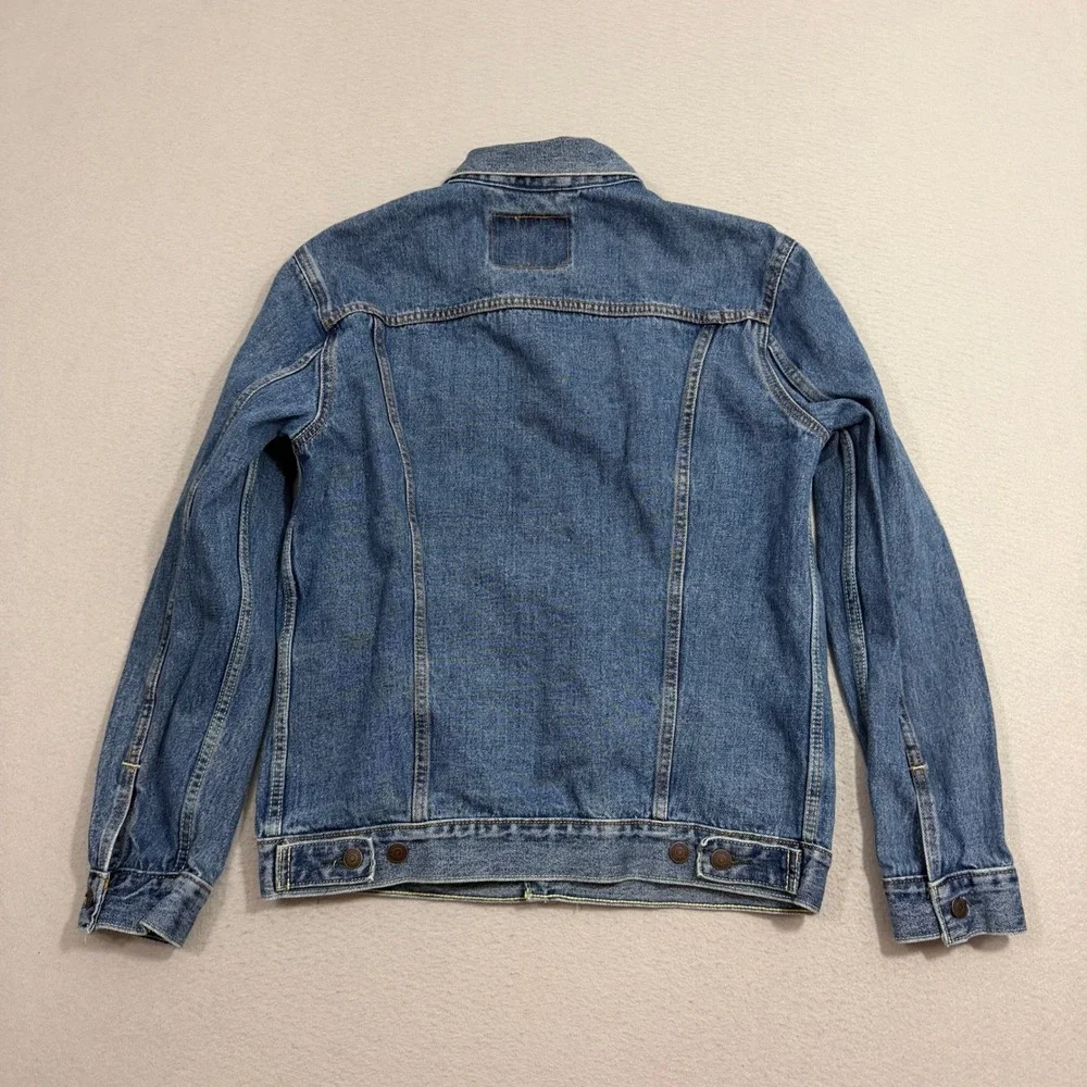 Levi's Denim Jacket Large Blue Trucker Jean Jacket 72334 Classic Casual Cotton
